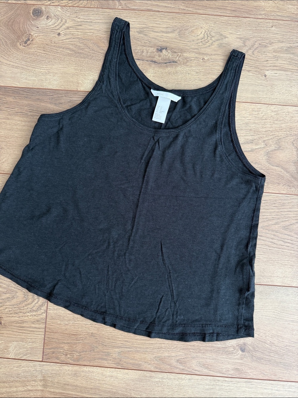 Black H&M Basic Tank Top